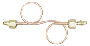 Oxygen Pigtail - Cga 540 - 27" Double Loop Copper