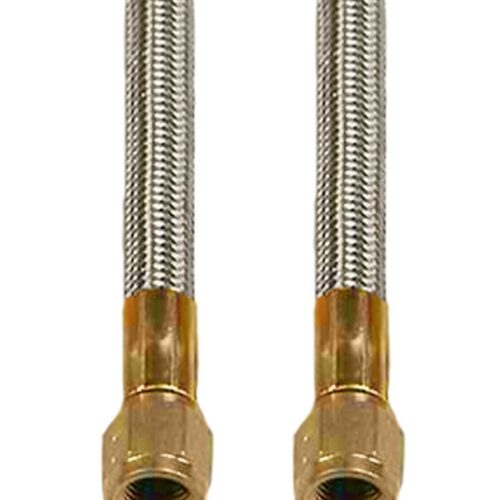 Flex Hose - 60" Braided Stainless Hose - 1/4" FNPT To 1/4" FNPT