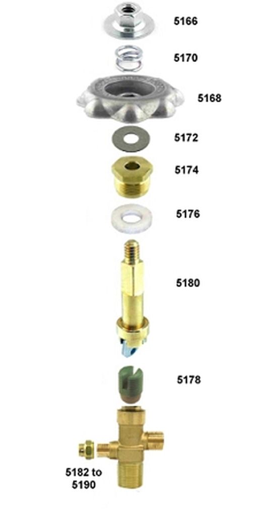 Bonnet Nut For Tv Valve