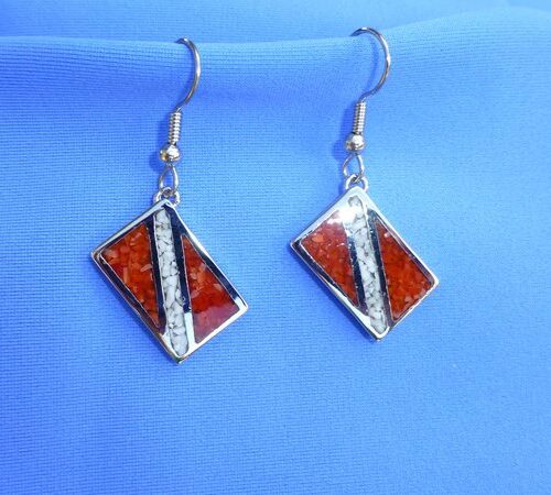Dive Flag Earrings