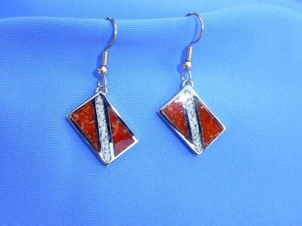 Dive Flag Earrings