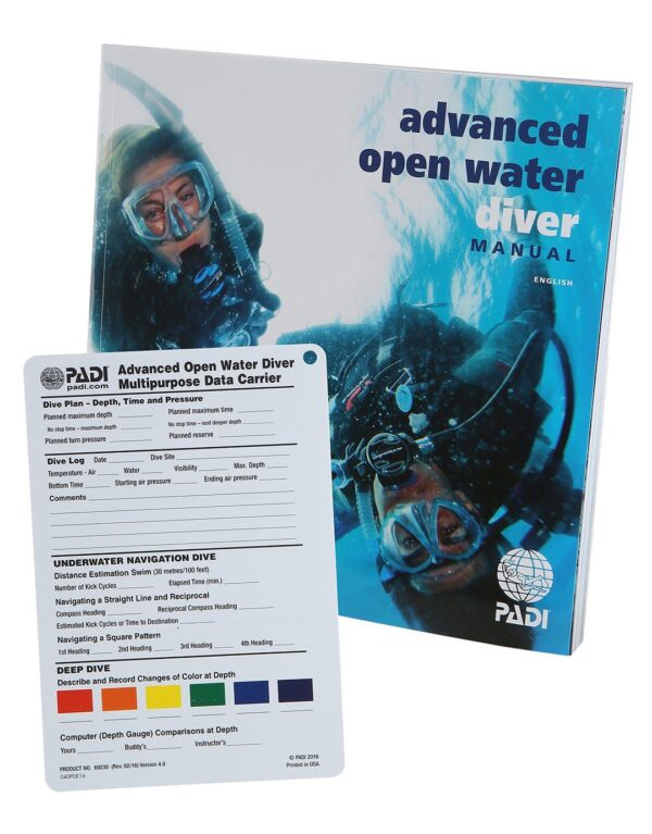 Advanced Open Water Manual (Includes Data Carrier Slate)