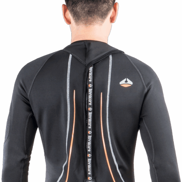 Lavacore Fullsuit, Backzip, Male