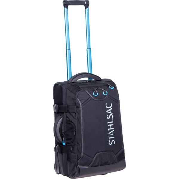 22In Steel Carry-On, Black - 21" X 14" X 9"