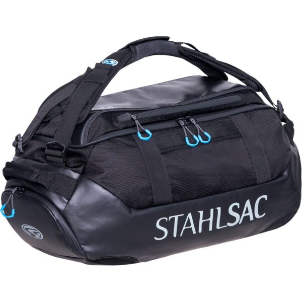 Steel Duffel, Black - 11.5" X 24" X 11"