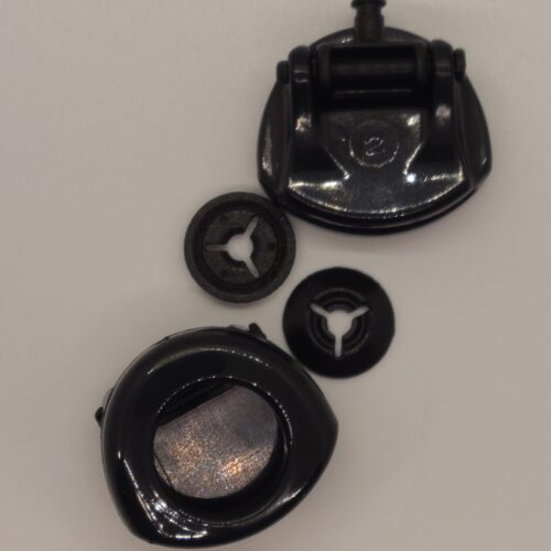 Mask Buckles (Black) - Pair
