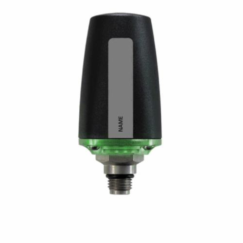 24 Ath1 Silicone Strap Black/Black S+M (Non Dive)