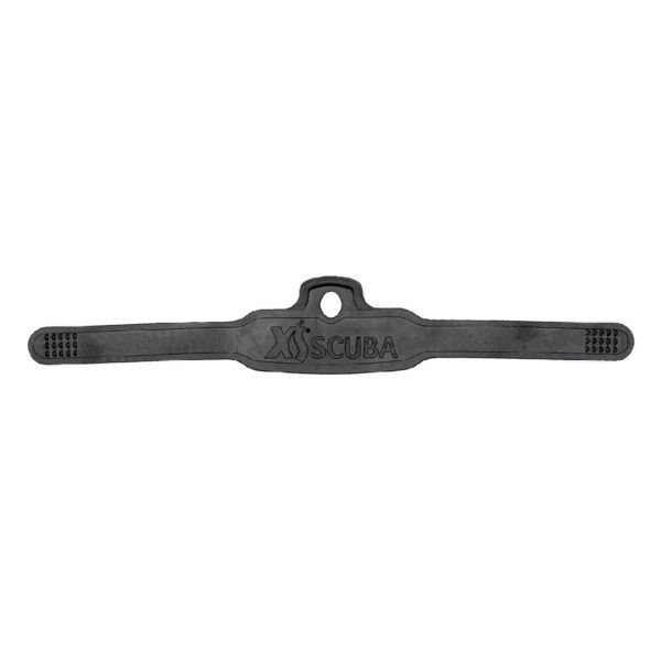 Fin Strap - Black Rubber