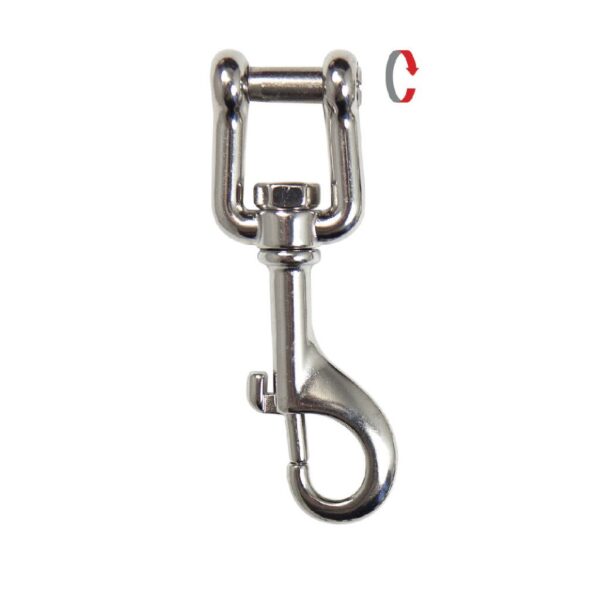 4.0" ss Shackle Bolt Snap