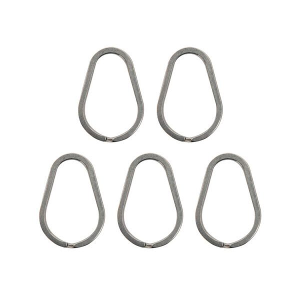 Tear Drop Split Ring - 5 Pack
