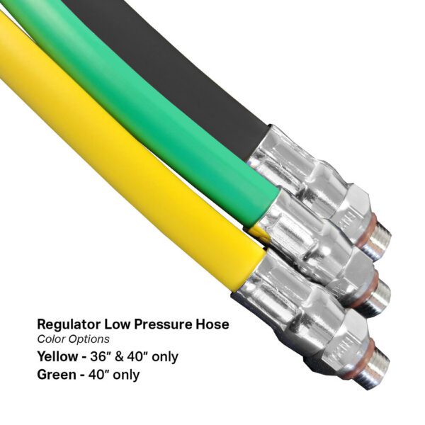 40 L.P. Regulator Hose/Yellow"