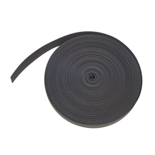 Nylon Harness Webbing 50Yd-Blk