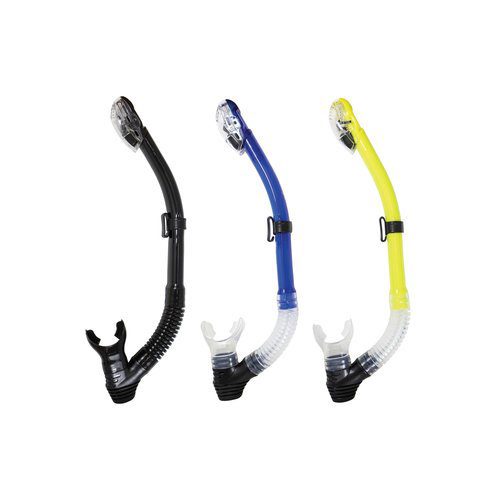 Dry Snorkel Black Silicone