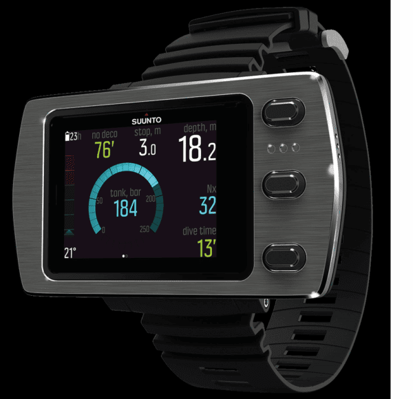 SS050558000 Suunto Eon Steel Black With Boot And Usb