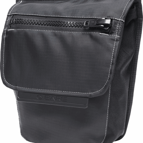 Tech/Data Pocket With Flap Zip
