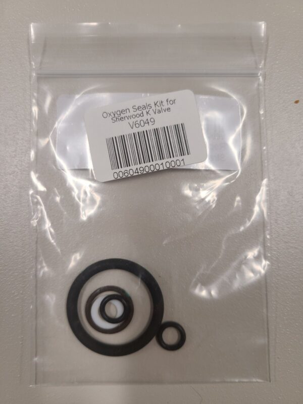 Oxygen Seals Kit For Sherwood K Valve V6049