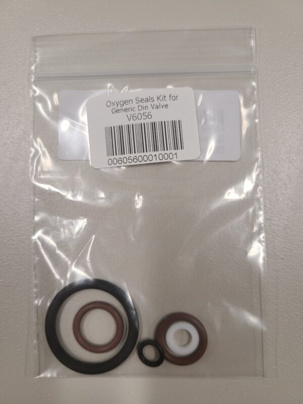 Generic Din Valve Oxygen Compatible Valve Kit