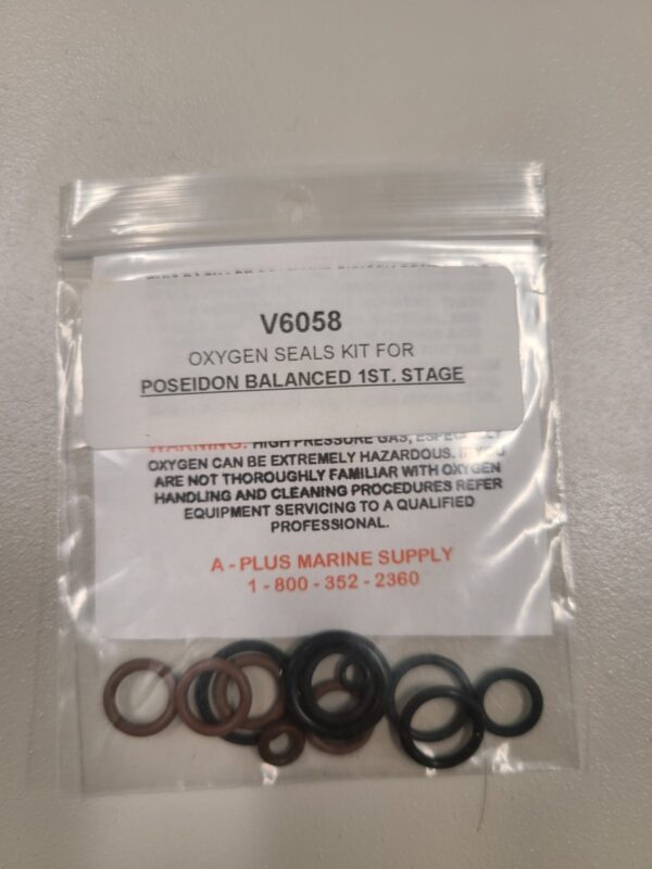 Poseidon Balance First Stage Oxygen Compatible Regulator Kit
