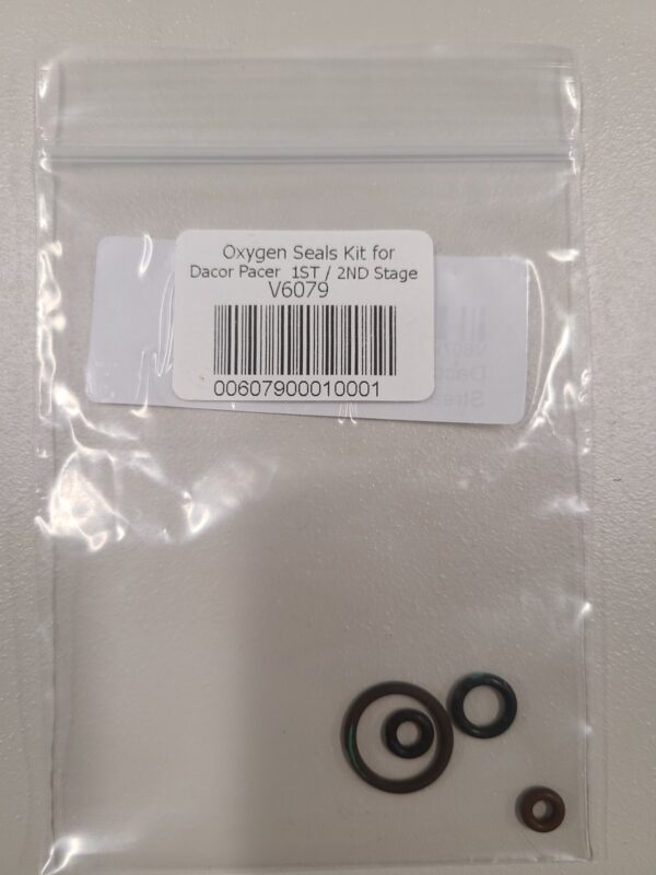 Dacor Pacer First & Second Stage Oxygen Compatible Regulator Kit