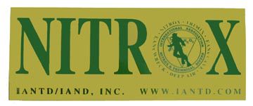 Nitrox Sticker - 10" X 4"