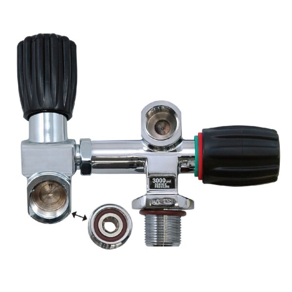 H Adapter / Left Hand - Nitrox