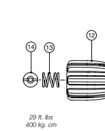 Nut - Handwheel (Pvd)