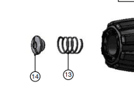 Nut - Handwheel