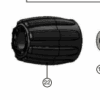 Safety Handwheel - Black