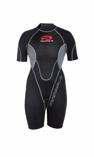 Spirit 3mm Shorty, Female, Blk W/ Gray