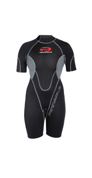 Spirit 3mm Shorty, Female, Blk W/ Gray