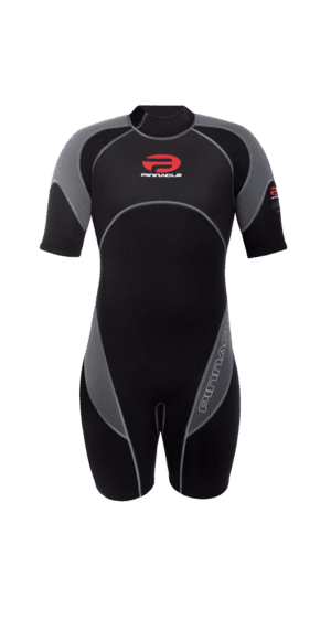 Spirit 3mm Shorty, Male, Blk W/ Gray