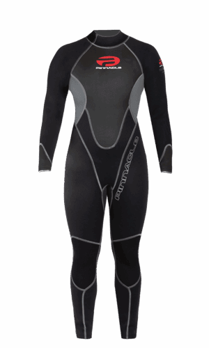 Venture 3mm Wetsuit, Female, Blk W/ Gray