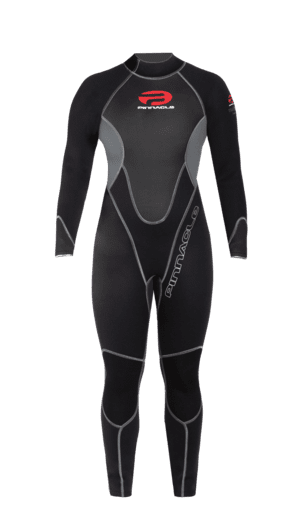 Venture 3mm Wetsuit, Female, Blk W/ Gray