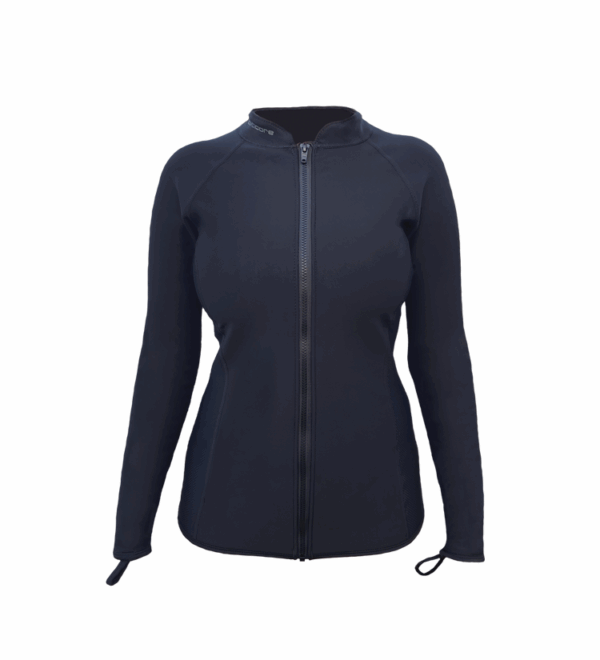 Merino Lavacore L/S Zippered Shirt, Female