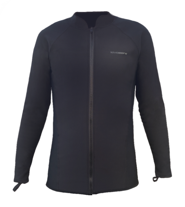 Merino Lavacore L/S Zippered Shirt, Male