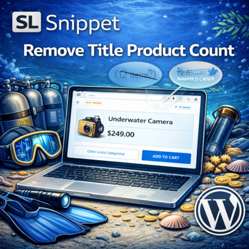 Remove Title Product Count – Code Snippet