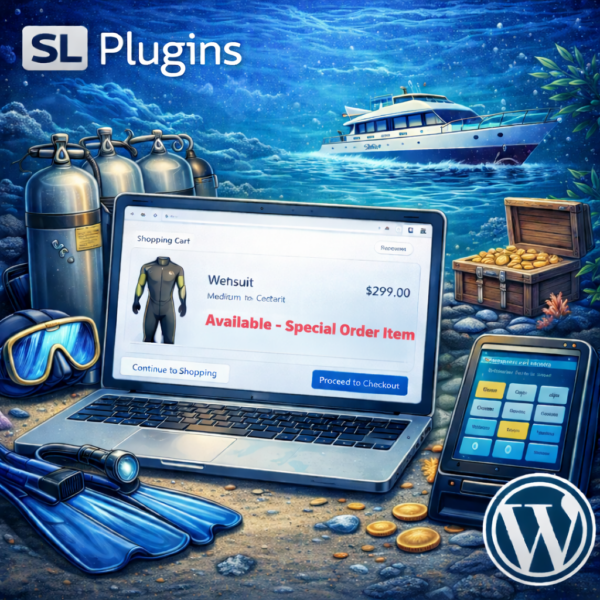 Show stock count or special order message if 0 – red bold text backorder notification in cart – code snippet